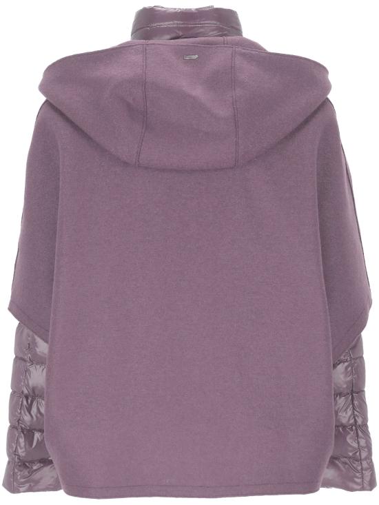 25FW 에르노 펠트 울 & 울트라라이트 나일론 리조트 케이프 PI00154DR 333724400 LILLA LIGHT - HERNO