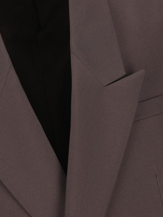 25FW 구찌 더블 브래스트 테크니컬 파나마 자켓 849881Z7AYA 2062 Brown - GUCCI