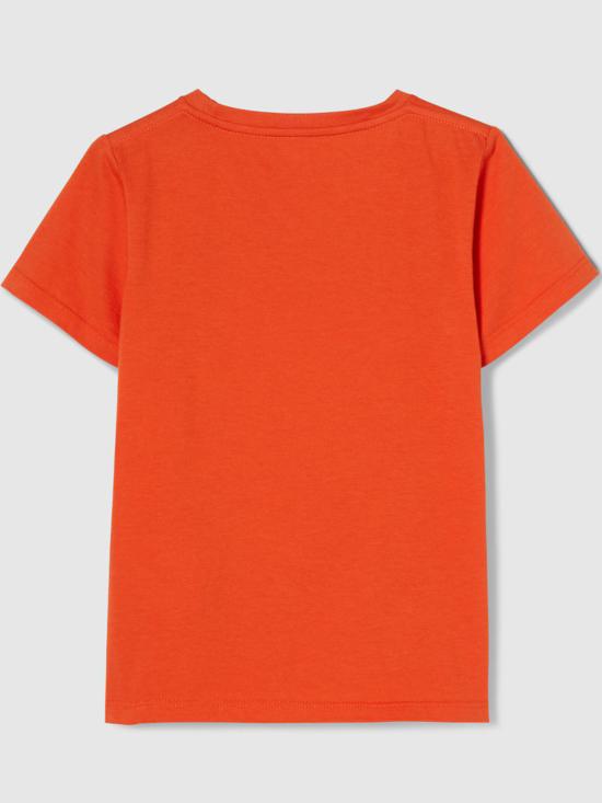 25FW [키즈] 구찌 티셔츠 547559XJHFG 7195 Orange - GUCCI