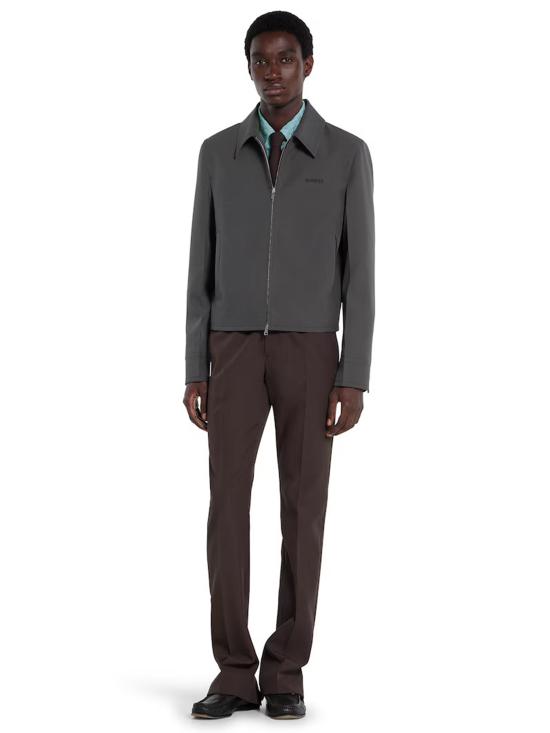 25FW 구찌 테크니컬 파나마 자켓 841315ZAFKB 1088 Grey - GUCCI