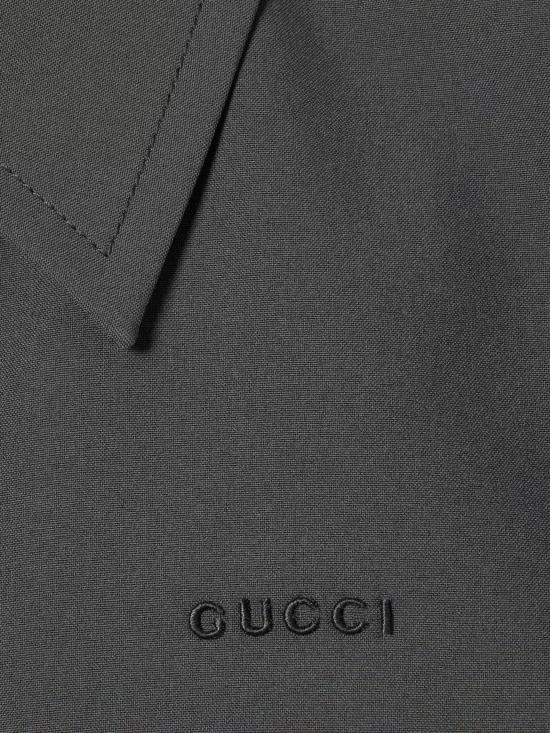 25FW 구찌 테크니컬 파나마 자켓 841315ZAFKB 1088 Grey - GUCCI