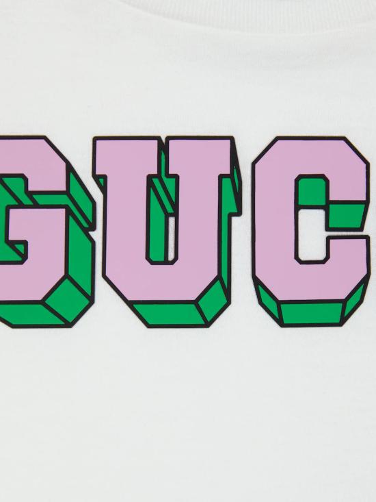 25FW [키즈] 구찌 티셔츠 547559XJHFG 9214 White - GUCCI