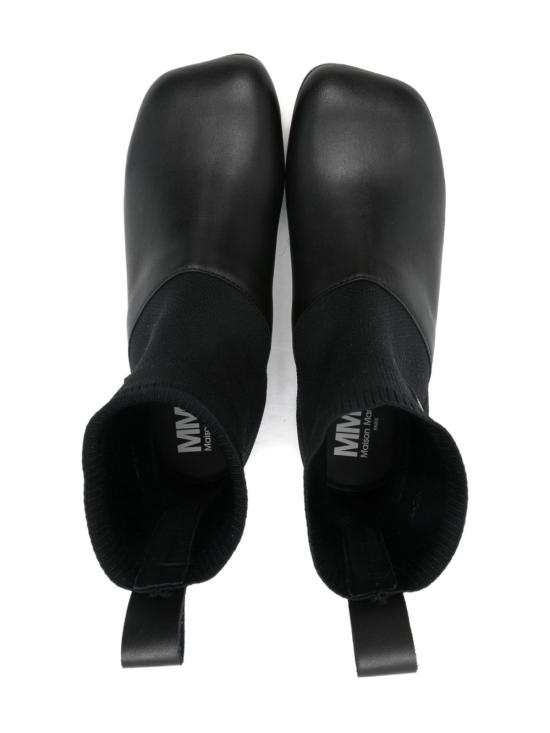 25FW [키즈] MM6 메종마르지엘라 미들 부츠 80980 1 Black - MM6 MAISON MARGIELA