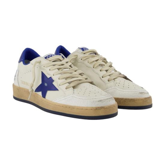 26FW 골든구스 볼스타 블루 스타 스니커즈 GMF00117 F002198 10327 white - GOLDEN GOOSE