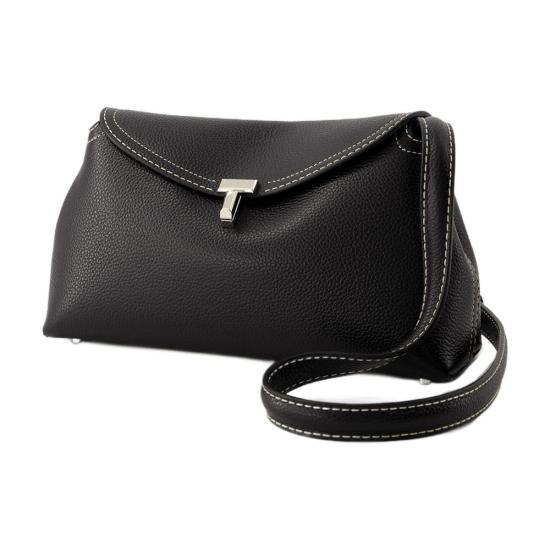 26FW 토템 T락 클러치 234 WLGBG423 LE0030 001 black - TOTEME