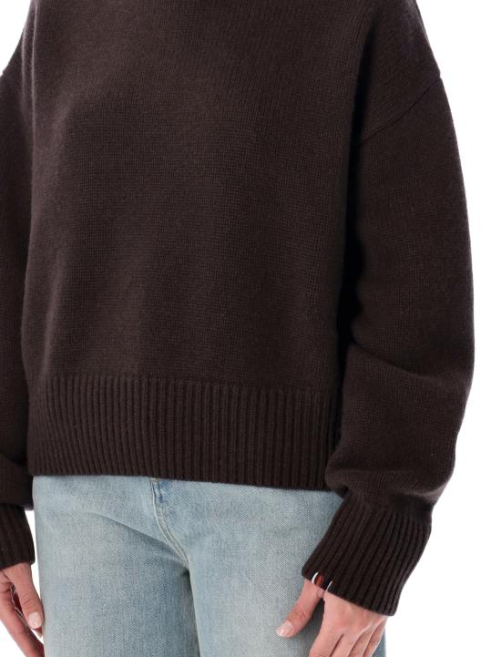 26FW 익스트림캐시미어 스웨터 CROPXTRA DARK BROWN - EXTREME CASHMERE
