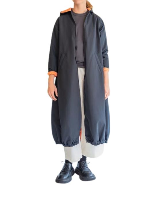 25FW CAPE CONCEPT 롱패딩 MIDDLE BOSSA 0010 - NERO - Giacche - 케이프 컨셉