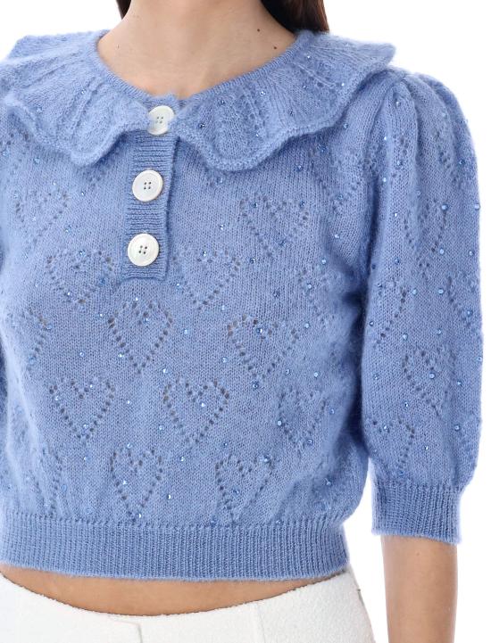  알레산드라리치 스웨터 FABX3651M 9117 Blu - ALESSANDRA RICH