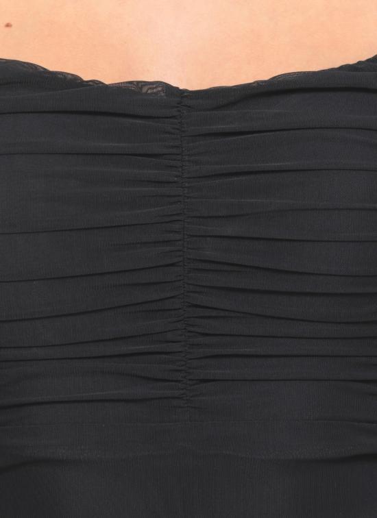 25FW 마 데 마가리타스 미디 원피스 MMABW01350 PTTN0045NERO Black - MAR DE MARGARITAS