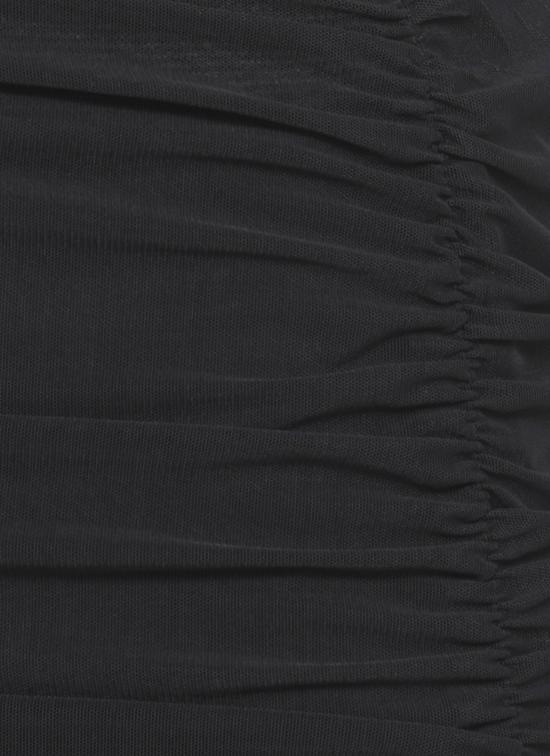 25FW 마 데 마가리타스 미디 스커트 MMABW01364 PTTN0045NERO Black - MAR DE MARGARITAS