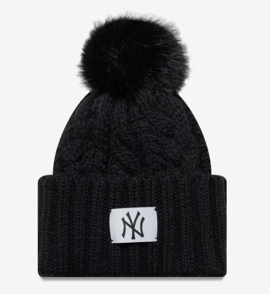 25FW 뉴에라 이어플랩 캡 60691296 X Black