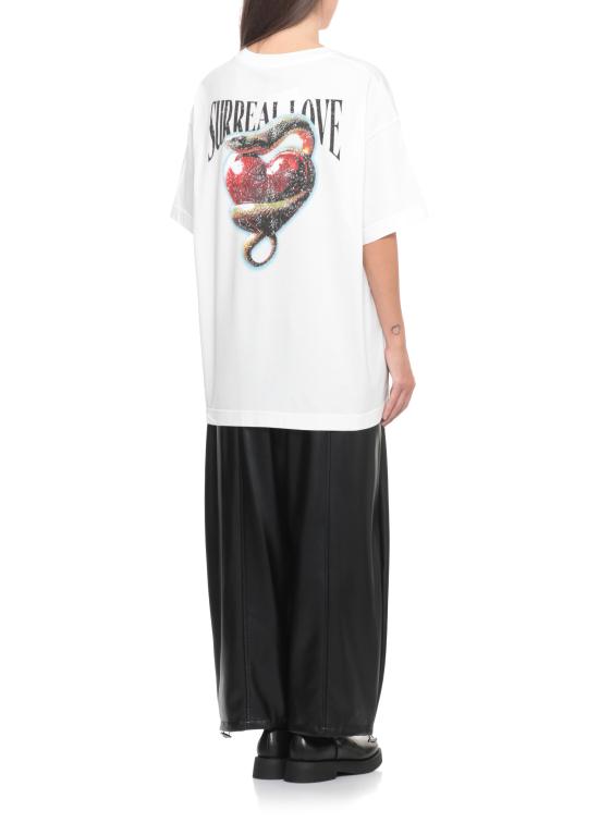 25FW 핑코 반팔 티셔츠 105538 A2TJZ05 White - PINKO