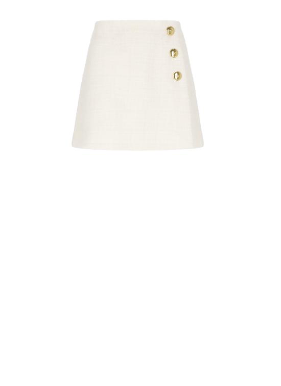 25FW 핑코 미디 스커트 105792 A2VJZ05 Ivory