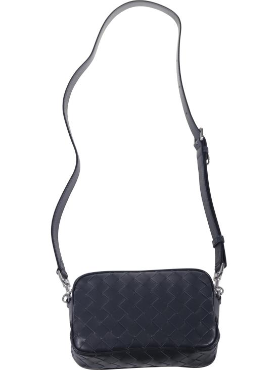 25FW 보테가베네타 인트레치아토 미니 카메라백 765911 V2HL1 2077 ARDOISE SILVER - BOTTEGA VENETA