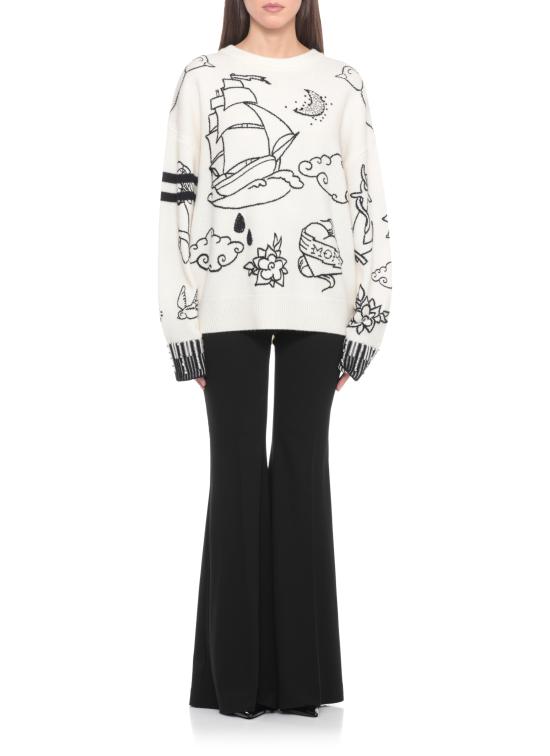 25FW 핑코 스웨터 105427 A2PKZE1 Ivory - PINKO