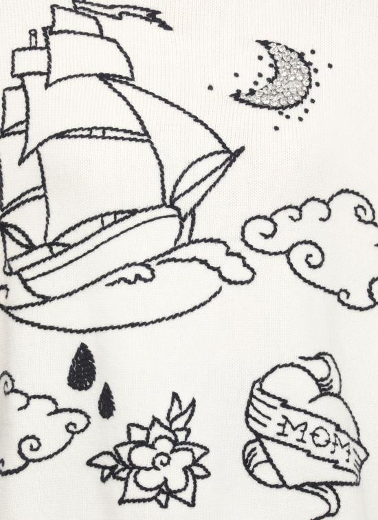 25FW 핑코 스웨터 105427 A2PKZE1 Ivory - PINKO