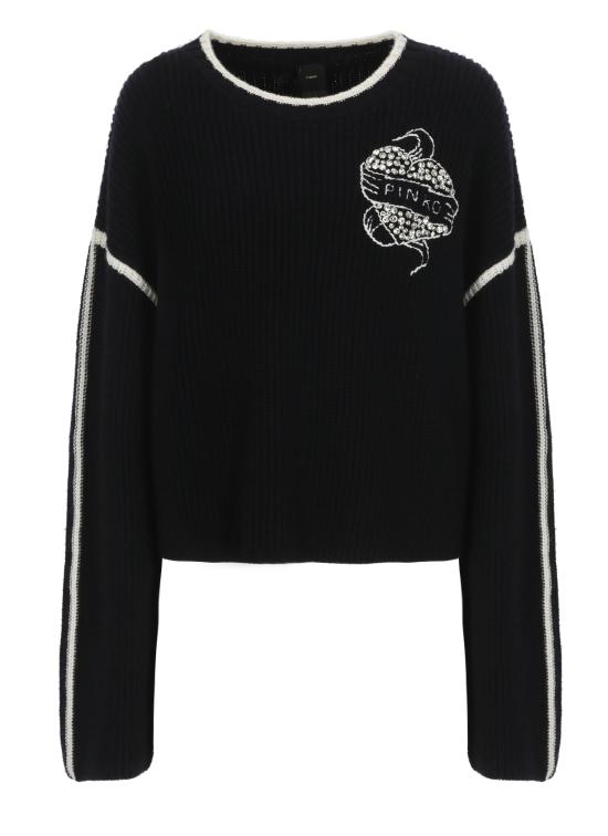 25FW 핑코 스웨터 105397 A2PKEZ1 Black