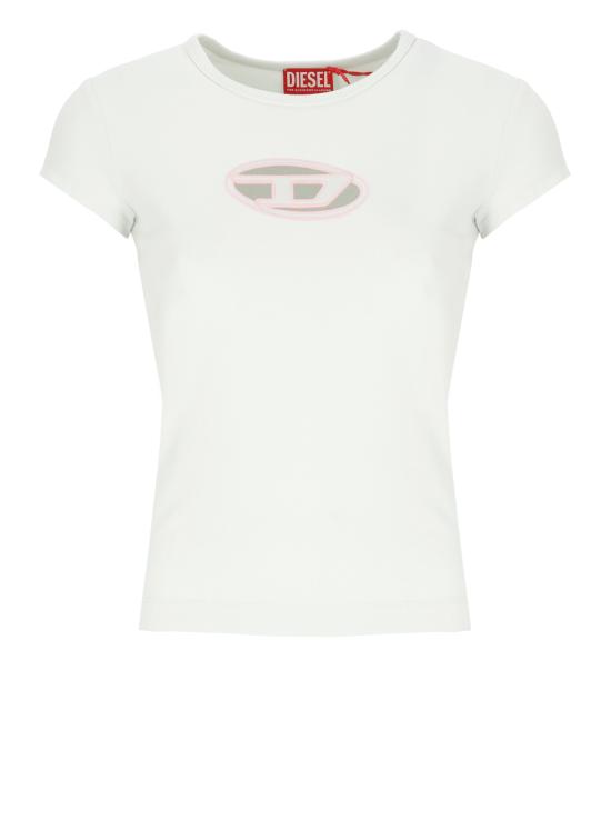 25FW 디젤 반팔 티셔츠 A06268 0AFAA99GA Green