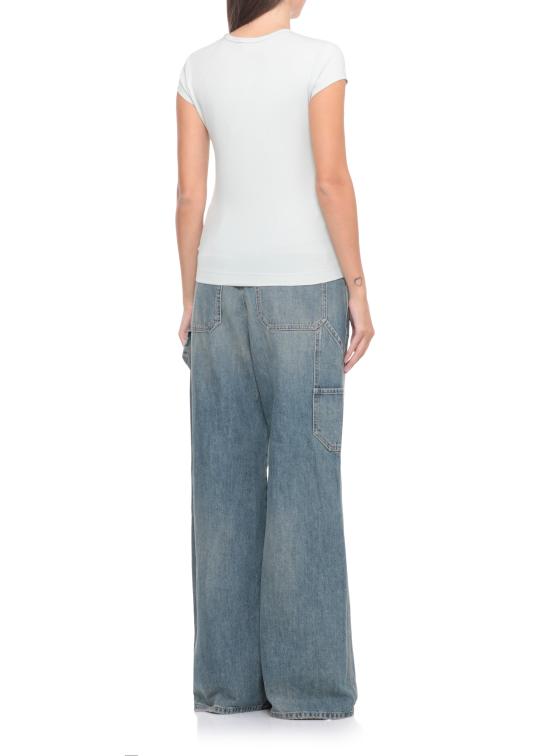 25FW 디젤 반팔 티셔츠 A06268 0AFAA99GA Green - DIESEL