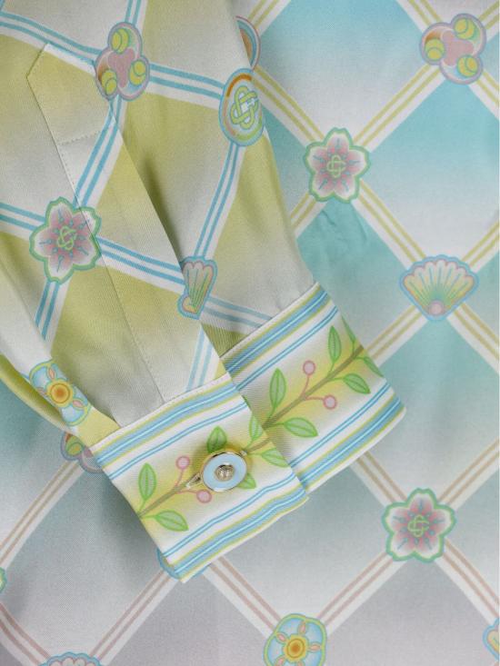 25FW 카사블랑카 긴팔 셔츠 U AW25 SH 006 02 MCANDY ICONS MULTICOLOUR - CASABLANCA