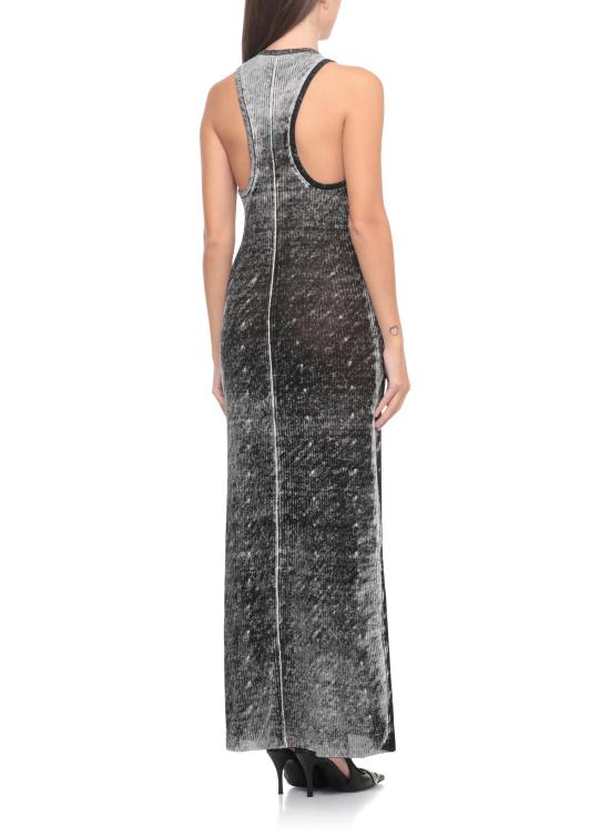 25FW 디젤 미디 원피스 A18881 0IKCL9XX Black - DIESEL