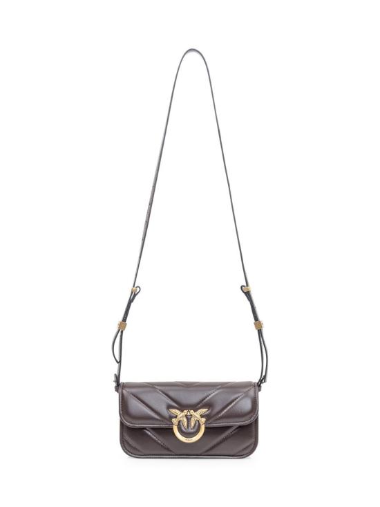 25FW 핑코 숄더백 105083A2W2 LA7Q BROWN - PINKO