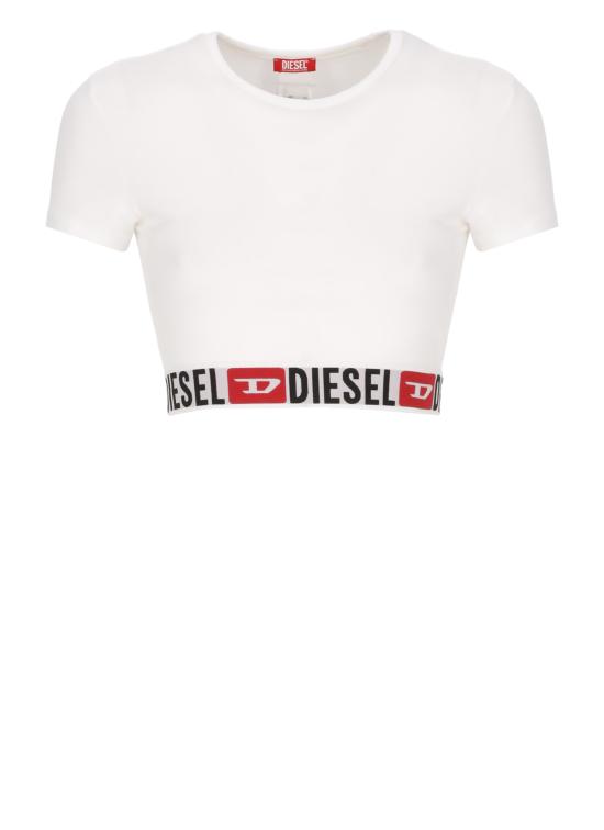 25FW 디젤 반팔 티셔츠 A18273 0NJAP100 White