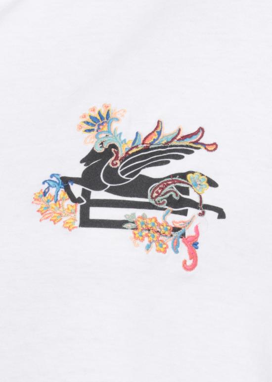 25FW 에트로 반팔 티셔츠 WRMA0005 AR362W0001 White - ETRO