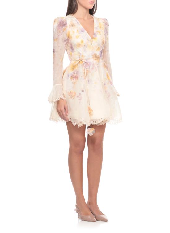 25FW 짐머만 미디 원피스 4693DF252 PSFL Beige - ZIMMERMANN