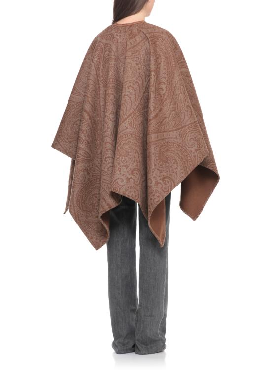 25FW 에트로 울 캐시미어 자카드 케이프 WRBD0012 99TJB37S9820 - ETRO