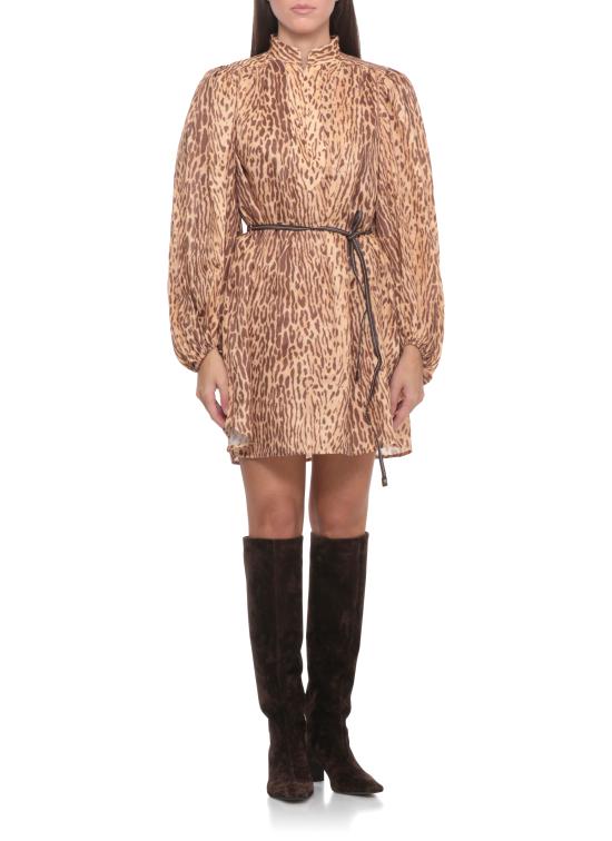 25FW 짐머만 미디 원피스 4593DSS255 TNLP Yellow - ZIMMERMANN