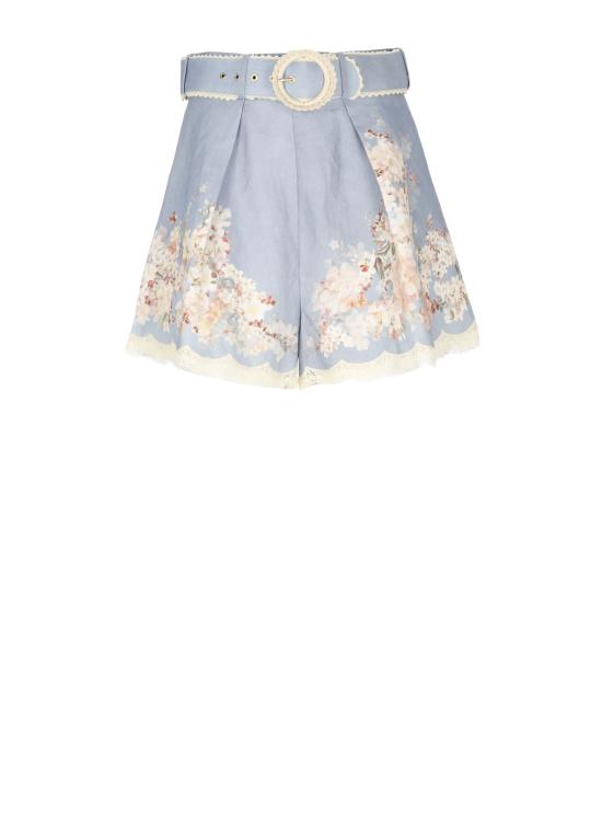 25FW 짐머만 숏팬츠 3558ASS255 TLBLBTFLO Light Blue