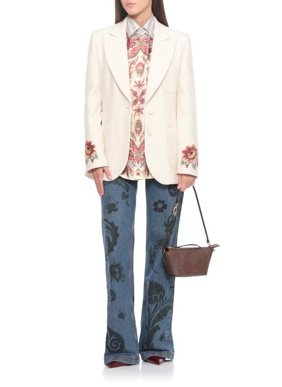 25FW 에트로 수트 자켓 WRCA0009 AR365M3791 Ivory - ETRO