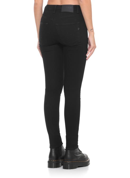 25FW 돈답 스트레이트 팬츠 DP450 DSH337 J15999 Black - DONDUP