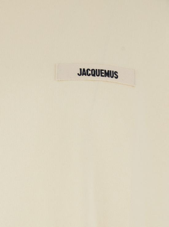 26SS 자크뮈스 그로그랭 로고 티셔츠 TSM00133AJ00226150 Beige - JACQUEMUS