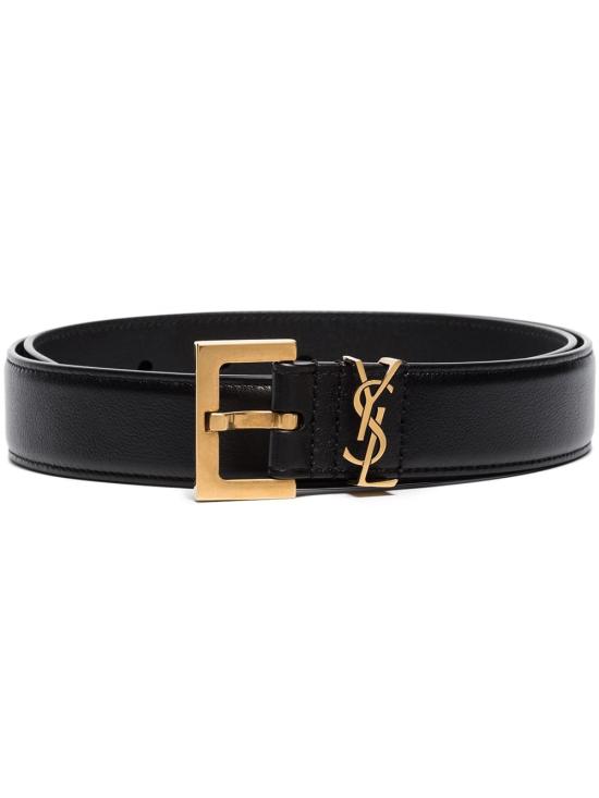 25FW 생로랑 벨트 634437 BOO0W1000 BLACK