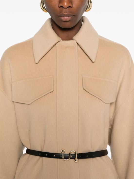 25FW 스포트막스 코트 22086031600 001 Camel - SPORTMAX