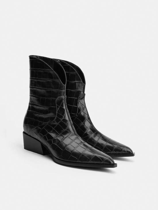 25FW 포에베 부츠 MLUZ08MOIRANERO Black - POEVE