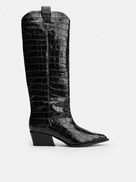 25FW 포에베 부츠 MLUZ12NERO Black