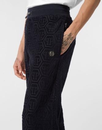 25FW 필립 플레인 스트레이트 팬츠 MJT2658 PTE021N 24 Blue - PHILIPP PLEIN