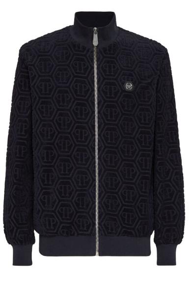 25FW 필립 플레인 긴팔 티셔츠 MJB3769 PTE021N 24 Blue