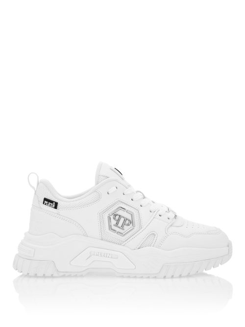 25FW 필립 플레인 드레스 슈즈 USC0837 PTE003N 01 White - PHILIPP PLEIN