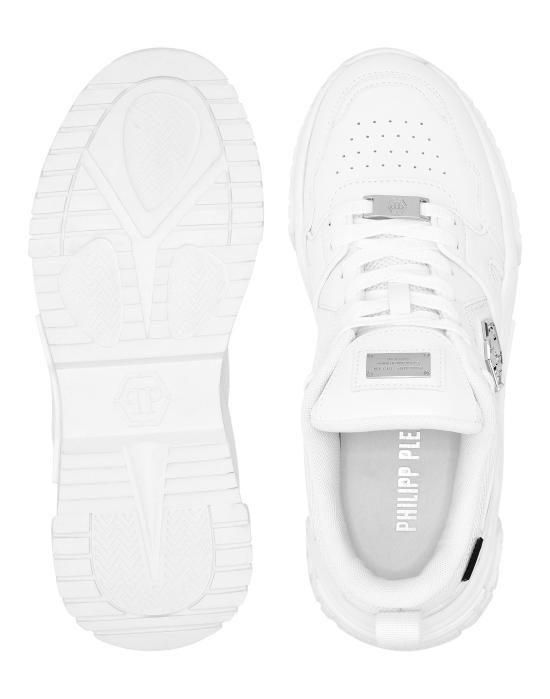 25FW 필립 플레인 드레스 슈즈 USC0837 PTE003N 01 White - PHILIPP PLEIN