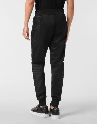 25FW 필립 플레인 스트레이트 팬츠 MJT2661 PTE003N 02 Black - PHILIPP PLEIN