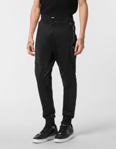 25FW 필립 플레인 스트레이트 팬츠 MJT2661 PTE003N 02 Black - PHILIPP PLEIN