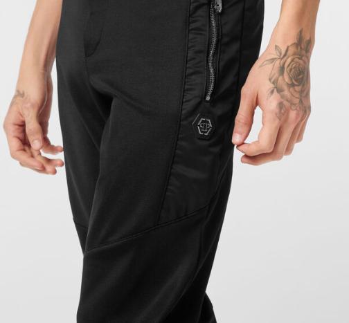 25FW 필립 플레인 스트레이트 팬츠 MJT2661 PTE003N 02 Black - PHILIPP PLEIN