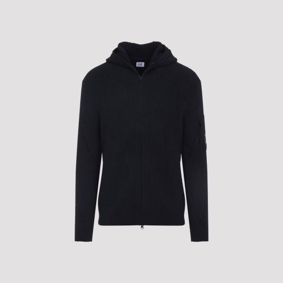 25FW 씨피 컴퍼니 스웨터 19CMKN258A006170A888 TOTAL ECLIPSE DOM - C.P. COMPANY