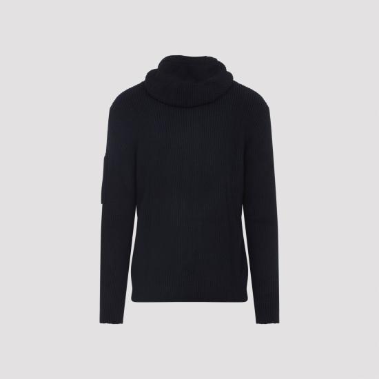 25FW 씨피 컴퍼니 스웨터 19CMKN258A006170A888 TOTAL ECLIPSE DOM - C.P. COMPANY