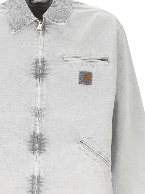 25FW 칼하트 WIP 데님 자켓 I03555500E5F BLACK CHALK WASH DOM - CARHARTT WIP