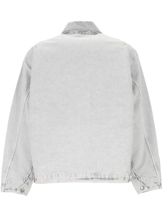 25FW 칼하트 WIP 데님 자켓 I03555500E5F BLACK CHALK WASH DOM - CARHARTT WIP